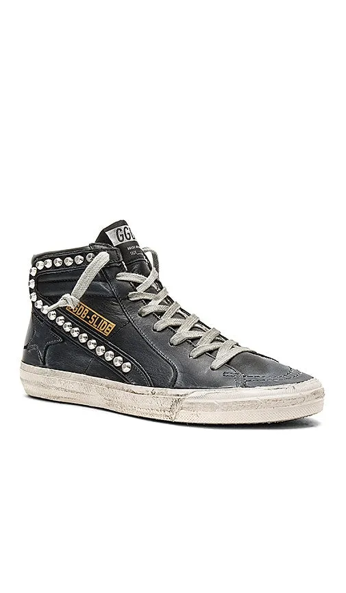 Golden Goose Slide Sneaker in Black